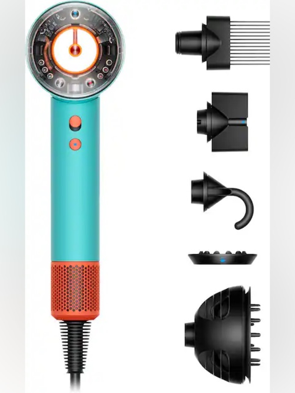 Dyson Supersonic Nural Hair Dryer - Limited Edition - Ceramic Patina/Topaz